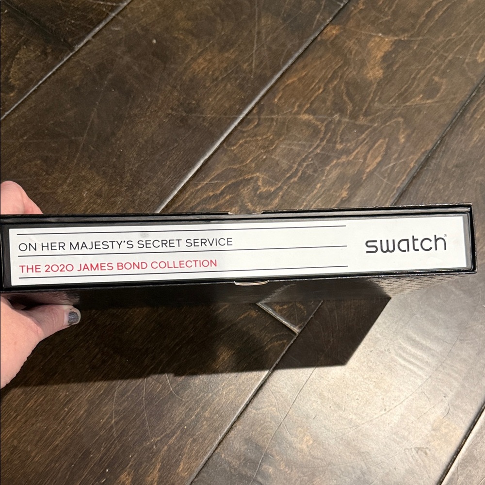 Swatch Black and White James Bond Collection Box. Never taken out of the box.
